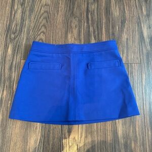 ZARA Mini skirt; Royal blue; Size S
